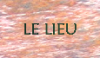 Le Lieu, L'association, Agenda