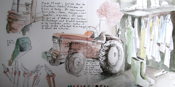 Dessin tracteur