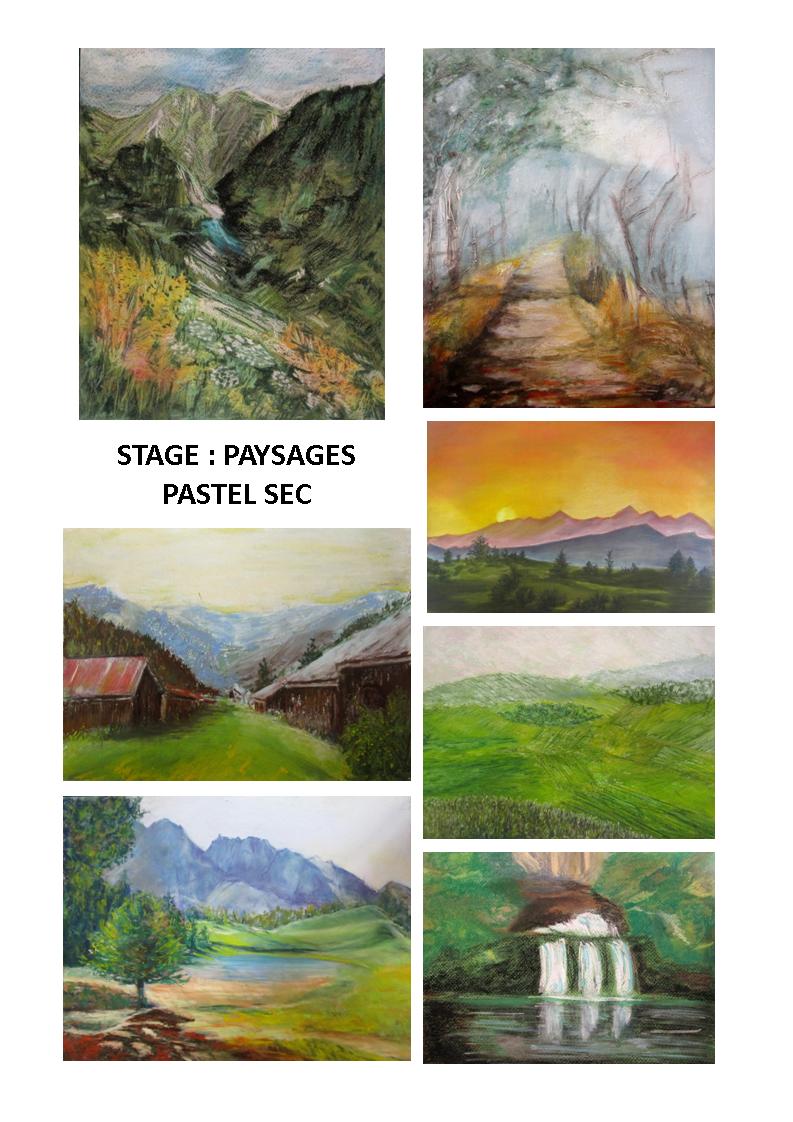 Stage pastel sec, février 2017