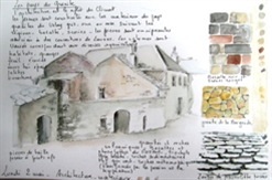 Dessin village